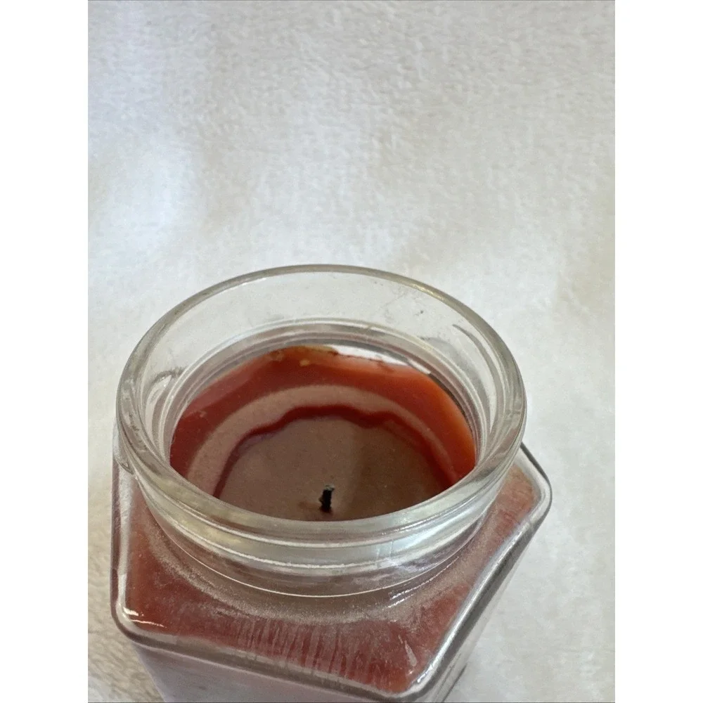 Home Interiors and Gifts Ceramic Jar Candle Topper‎ Fruit Motif Tan